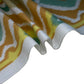 Ikat Indoor/Outdoor Upholstery - 56” - White/Yellow/Orange/Green
