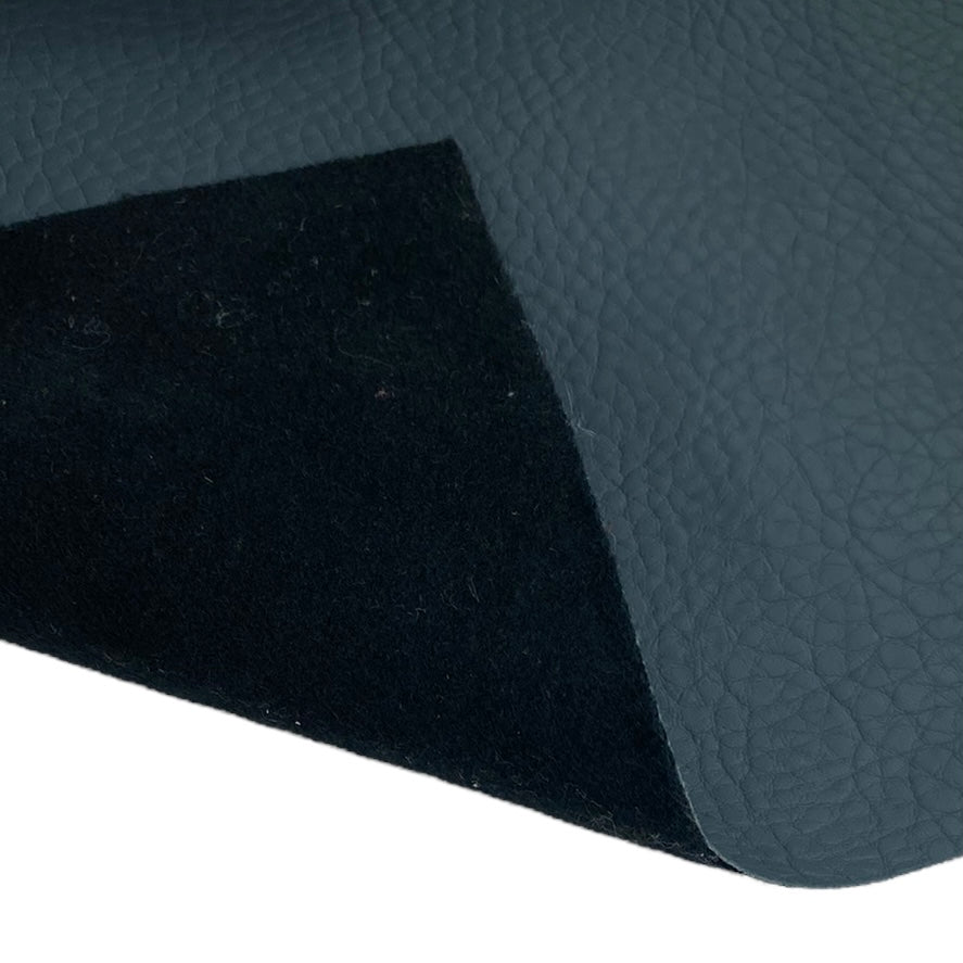 Faux Leather Vinyl - 55” - Steel Blue