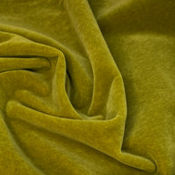 Velvet Upholstery - Designer Remnant - Olive