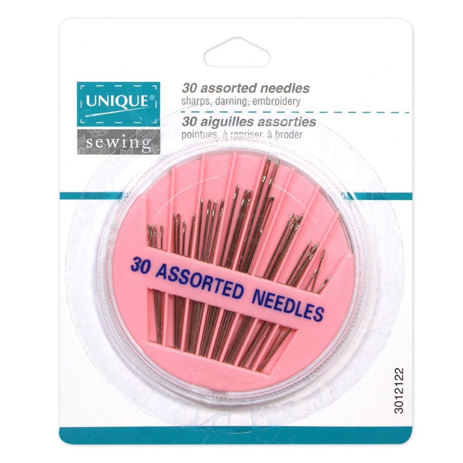 Handsewing Assorted Needles - 30pc