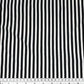 Striped Mercerized Cotton - 60” - Black/White