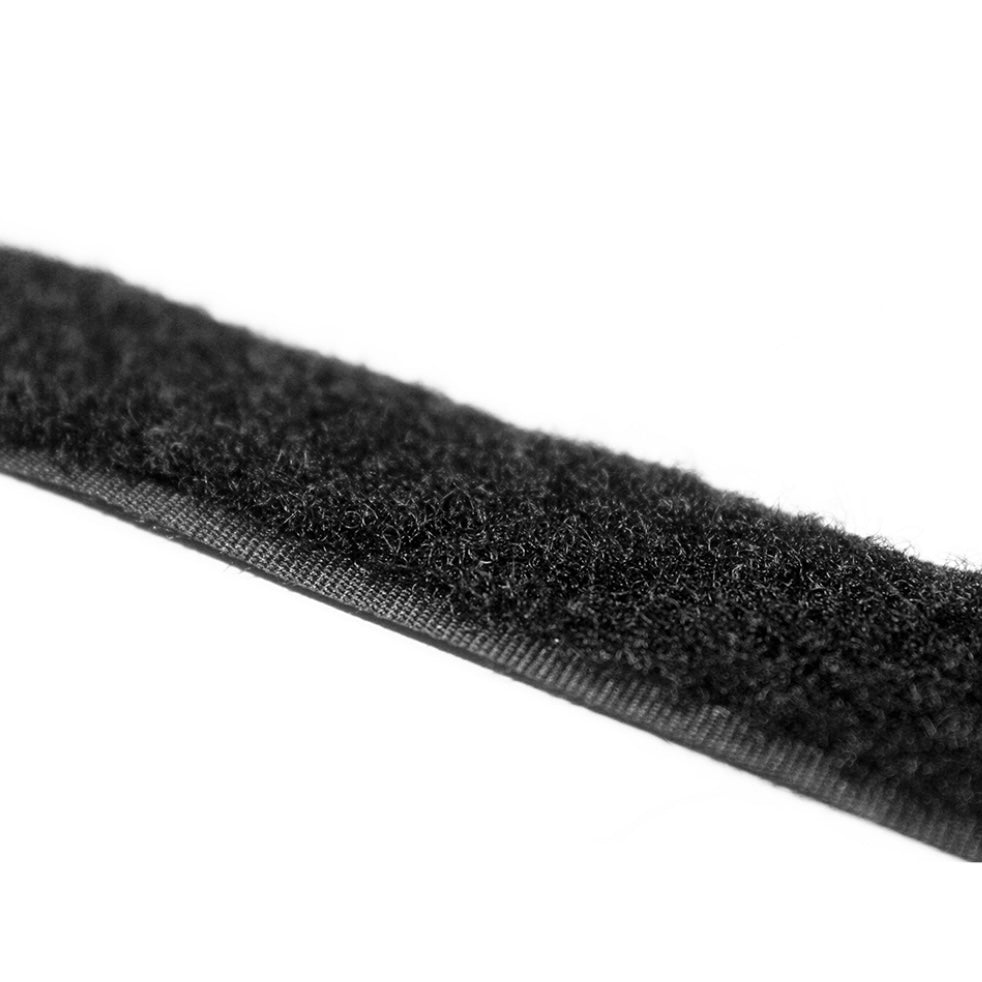Sew-on Loop Side Tape - 19mm / 3/4” - Black