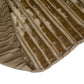 Striped Burnout Stretch Velvet - Light Brown