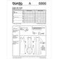 Evening Dress Sewing Pattern - Burda Style 6866
