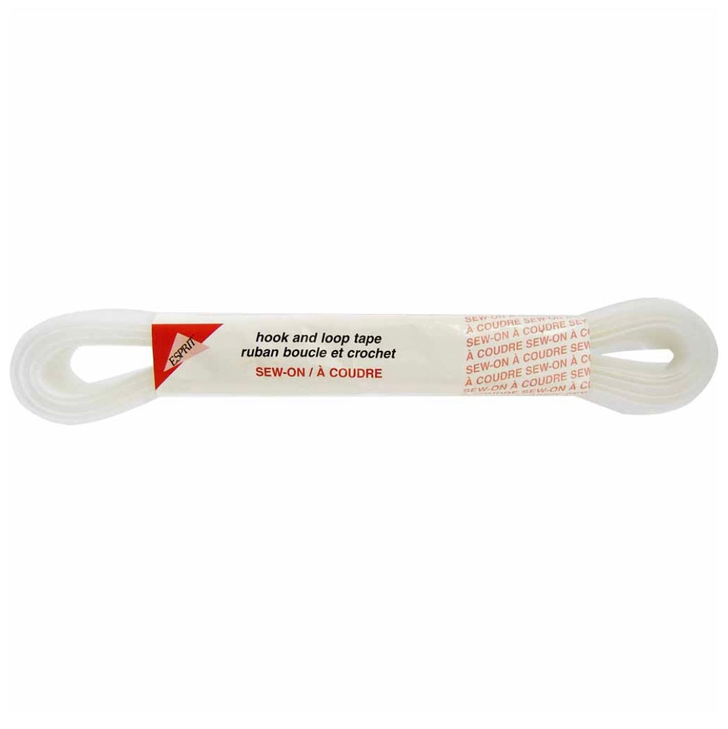 Hoop & Loop Tape Sew-On - 25mm x 1m (1” x 39”) - Black