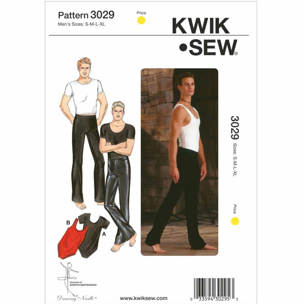 Men’s Dancewear Pattern - K3029